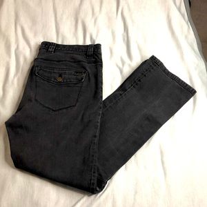 LRL black wash Mom Jean size 12